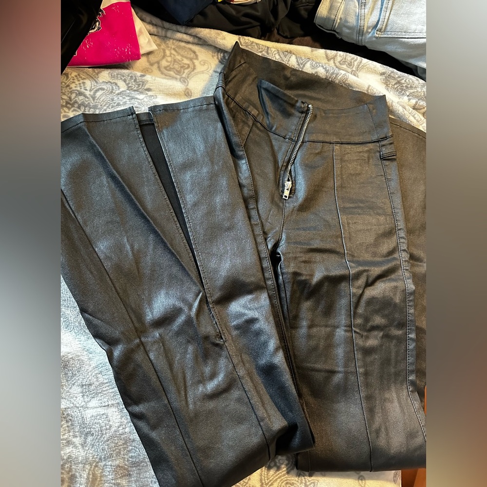 Fashion jeans black flare